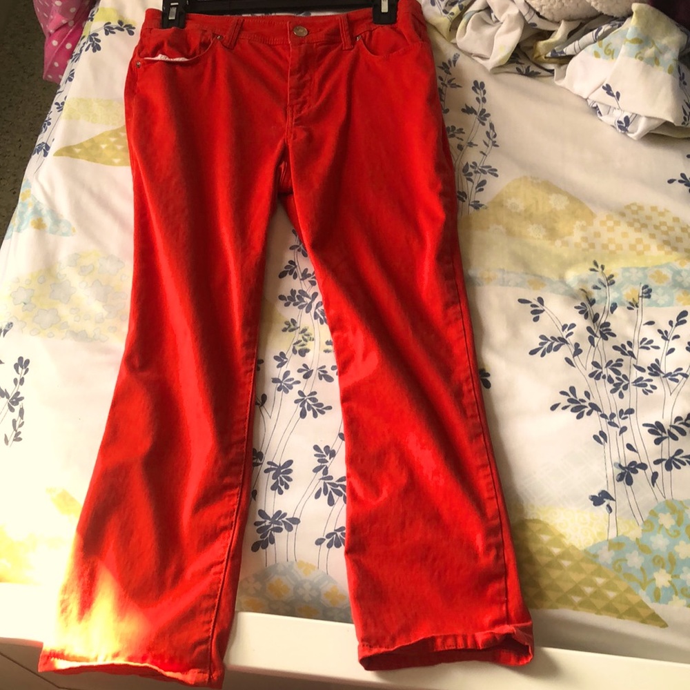 Red Chico’s Pants